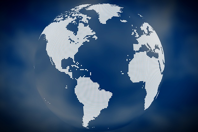 Abstract map showing key milestones and global reach of Vector Forge